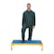 Vestil Adj. Steel Stand, 10-1/2-16-1/2 H, 19 x 48, 10.5 Overall Height, Steel, Yellow AHT-H-1948 - alternate 2